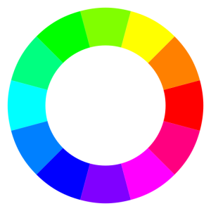 Espectro de colores complementarios